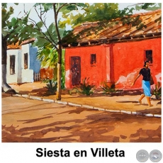Siesta en Villeta - Obra de Emili Aparici
